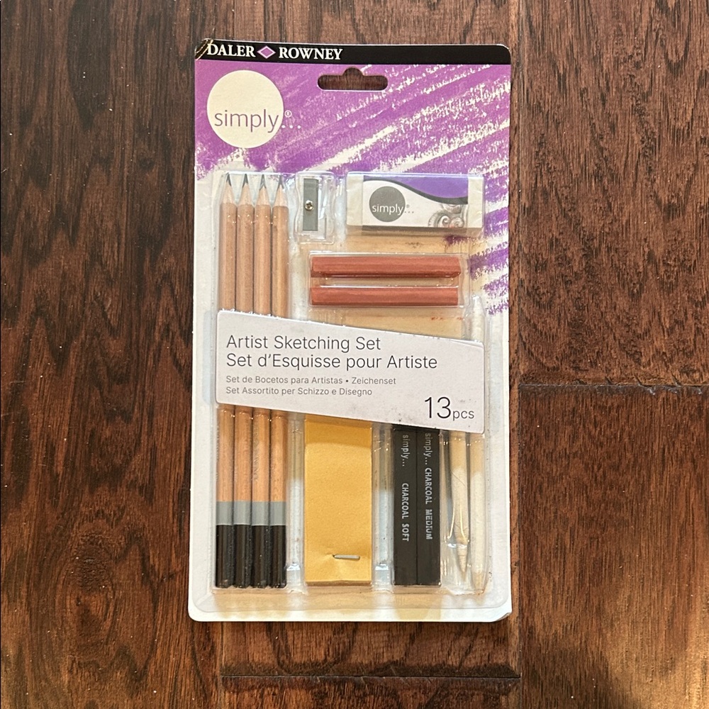 NEW Daler Rowney Simply Artist Sketching Set